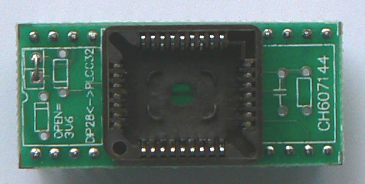 DIP32 to PLCC32 adapter