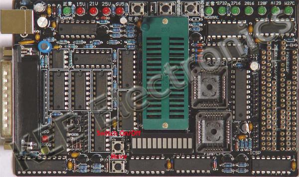 Designed in the USA Ship from USA ! PCB6.0 LPT KEE Willem EPROM programmer